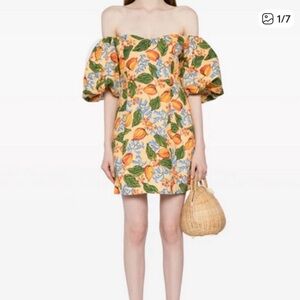 NWT RHODE Yellow Mini Dress